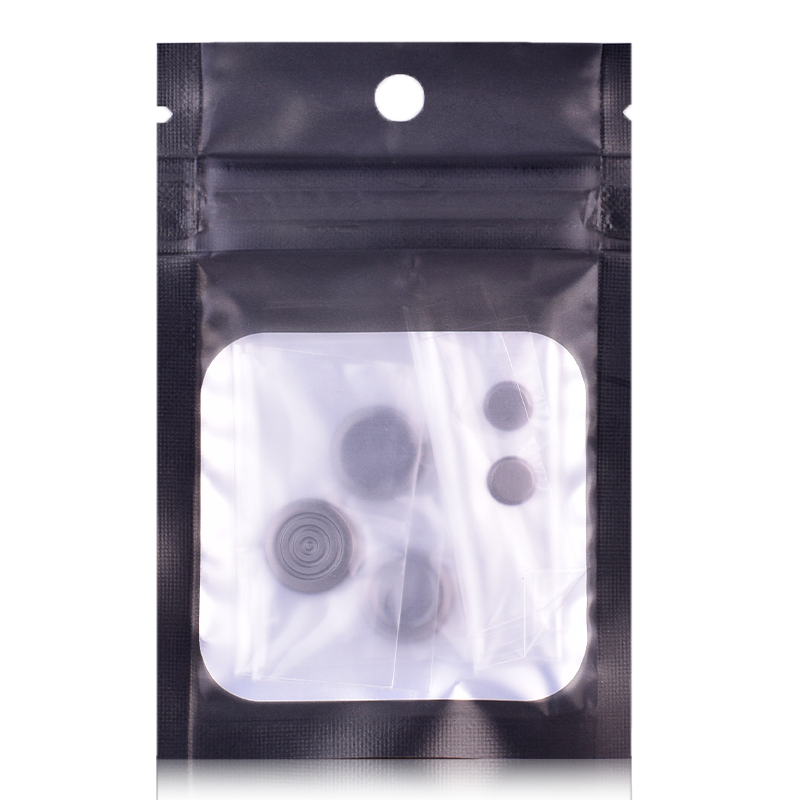 Stubby AIO - Button Kit (Gun Metal)