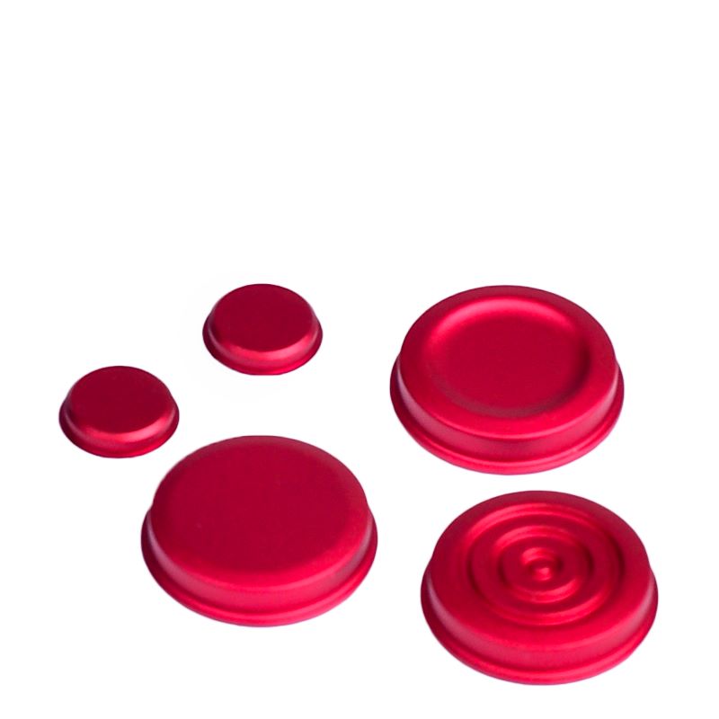 Stubby AIO - Button Kit (Red)